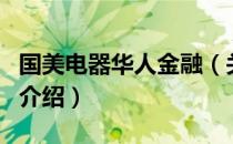 国美电器华人金融（关于国美电器华人金融的介绍）