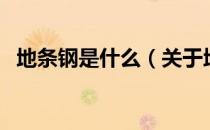 地条钢是什么（关于地条钢是什么的介绍）
