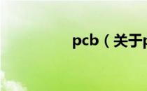 pcb（关于pcb的介绍）
