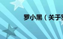 罗小黑（关于罗小黑的介绍）