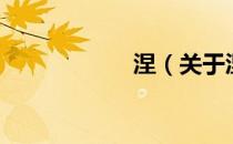 涅（关于涅的介绍）