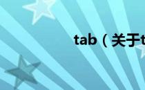 tab（关于tab的介绍）