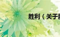 胜利（关于胜利的介绍）