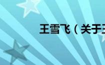 王雪飞（关于王雪飞的介绍）