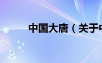 中国大唐（关于中国大唐的介绍）