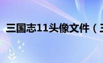 三国志11头像文件（三国志11头像编辑器）