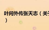 叶问外传张天志（关于叶问外传张天志的介绍）