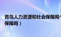 青岛人力资源和社会保障局个人查询（青岛人力资源和社会保障局）