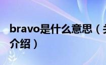 bravo是什么意思（关于bravo是什么意思的介绍）