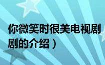 你微笑时很美电视剧（关于你微笑时很美电视剧的介绍）