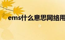 ems什么意思网络用语（ems什么意思）