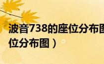 波音738的座位分布图（求知 波音738飞机座位分布图）