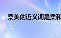 柔美的近义词是柔和吗（柔美的近义词）