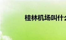 桂林机场叫什么（桂林机场）