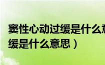 窦性心动过缓是什么意思怎么办（窦性心动过缓是什么意思）