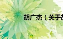 胡广杰（关于胡广杰的介绍）