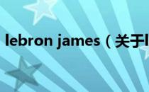 lebron james（关于lebron james的介绍）