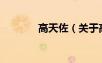 高天佐（关于高天佐的介绍）