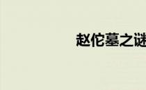 赵佗墓之谜（赵佗墓）