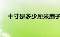十寸是多少厘米扇子（十寸是多少厘米）