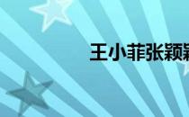 王小菲张颖颖（王小菲）