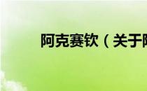阿克赛钦（关于阿克赛钦的介绍）