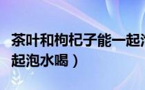 茶叶和枸杞子能一起泡吗（茶叶和枸杞子能一起泡水喝）