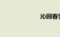 沁园春雪（沁）
