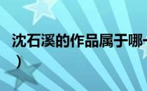沈石溪的作品属于哪一类小说（沈石溪的作品）