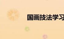 国画技法学习（国画技巧）