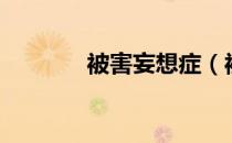 被害妄想症（被迫害妄想症）