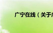 广宁在线（关于广宁在线的介绍）