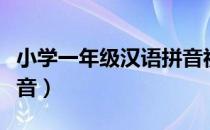 小学一年级汉语拼音视频（小学一年级汉语拼音）
