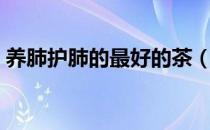 养肺护肺的最好的茶（养肺护肺的最好方法）