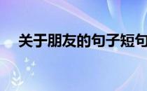 关于朋友的句子短句（关于朋友的句子）