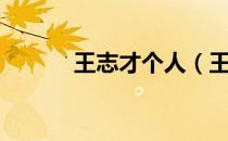 王志才个人（王志才个人资料）