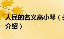 人民的名义高小琴（关于人民的名义高小琴的介绍）