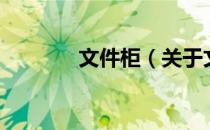 文件柜（关于文件柜的介绍）