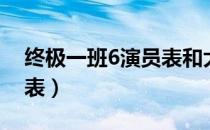 终极一班6演员表和大结局（终极一班6演员表）