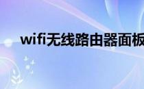 wifi无线路由器面板（wifi无线路由器）