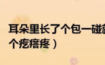 耳朵里长了个包一碰就疼怎么办（耳朵里长了个疙瘩疼）