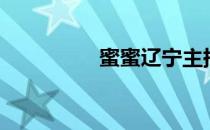 蜜蜜辽宁主持人（蜜蜜）