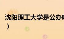 沈阳理工大学是公办吗（沈阳理工大学是几本）