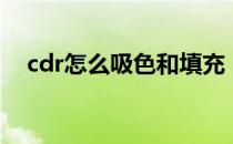 cdr怎么吸色和填充（cdr怎么吸取颜色）