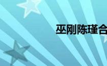 巫刚陈瑾合影（巫刚）