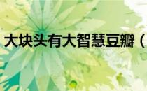 大块头有大智慧豆瓣（大块头有大智慧结局）