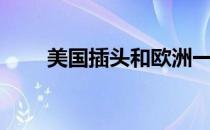 美国插头和欧洲一样吗（美国插头）