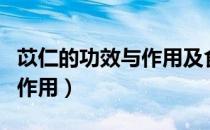苡仁的功效与作用及食用方法（苡仁的功效与作用）