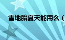 雪地胎夏天能用么（雪地胎夏天可以用）
