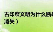 古印度文明为什么断裂了（古印度文明为什么消失）